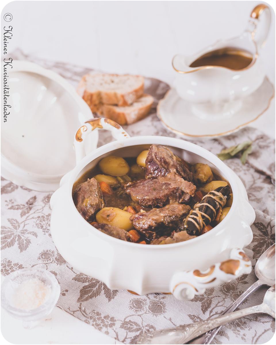 Rezeptbild: Geschmorte Schweinebäckchen 