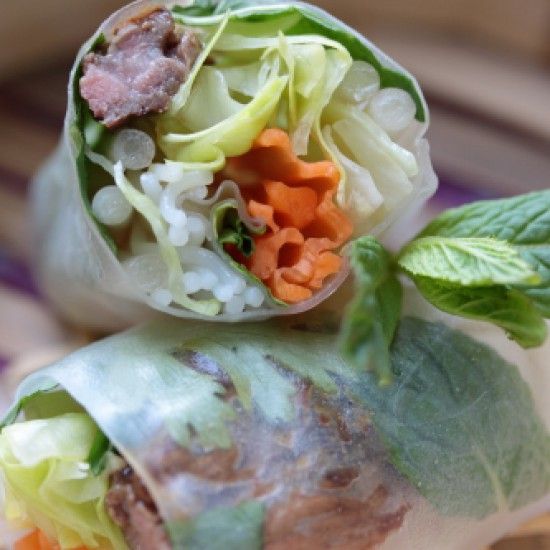 Rezeptbild: Vietnamesische Sommerrolle