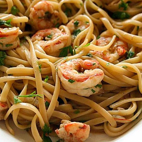 Rezeptbild: Linguine mit Scampi