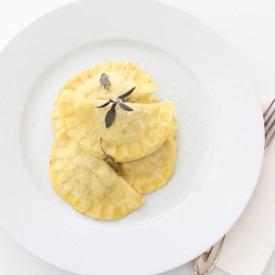 Rezeptbild: Kürbisravioli