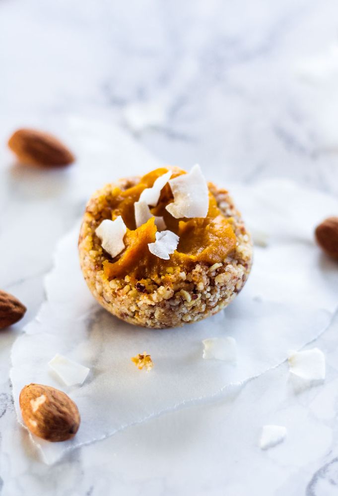 Rezeptbild: Vegane Mini Kürbis Pies