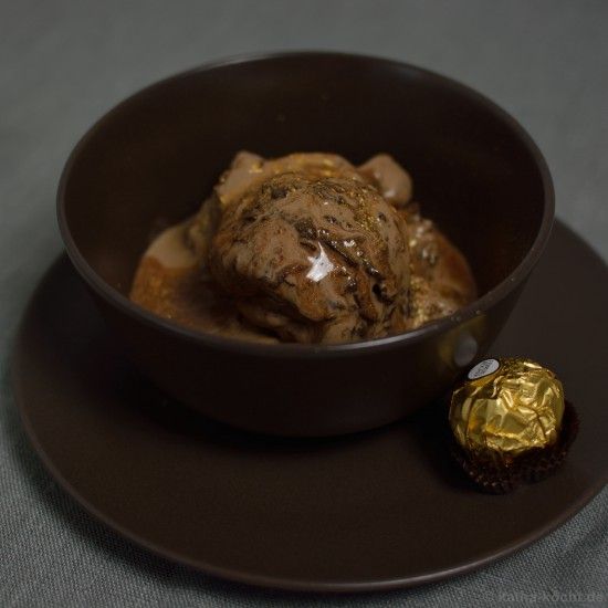 Rezeptbild: Wahnsinns Rocher-Eis