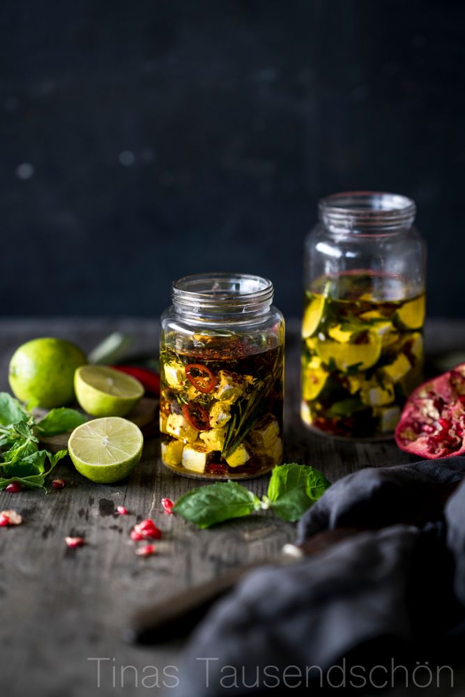 Rezeptbild: Eingelegter Feta