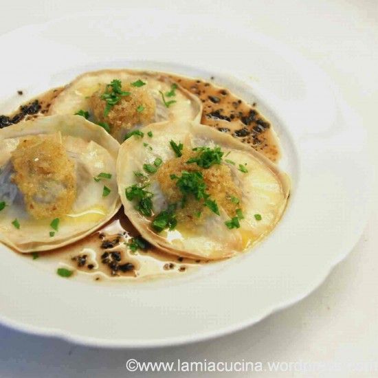 Rezeptbild: Ravioli vom Ochsenschwanz