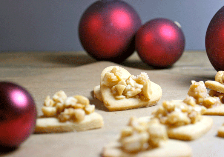 Rezeptbild: Erdnuss Herzen
