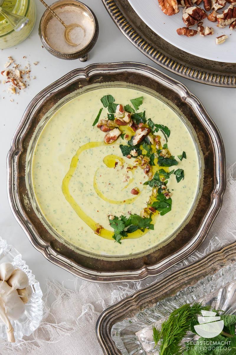 Rezeptbild: Tahini-Dressing einfach und schnell