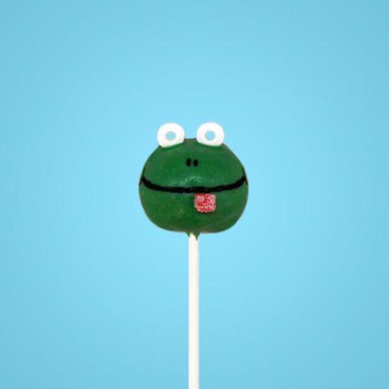 Rezeptbild: Cake-Pop-Frösche