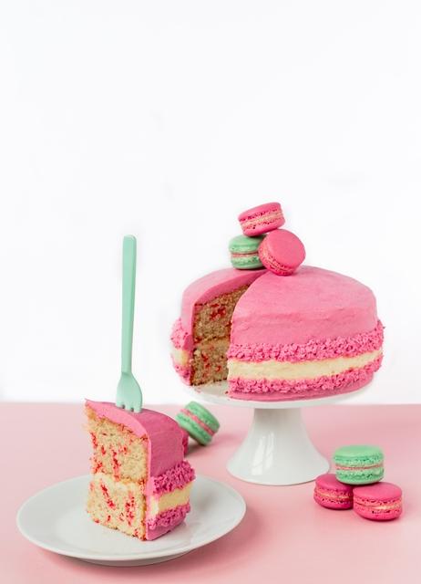 Rezeptbild: Giant Macaron Cake