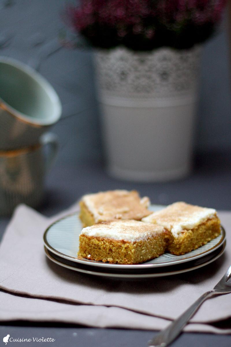 Rezeptbild: Kürbiskuchen mit Gewürzen