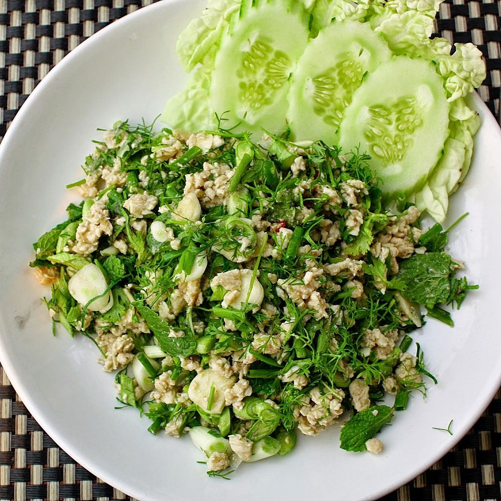 Rezeptbild: Chicken Laap