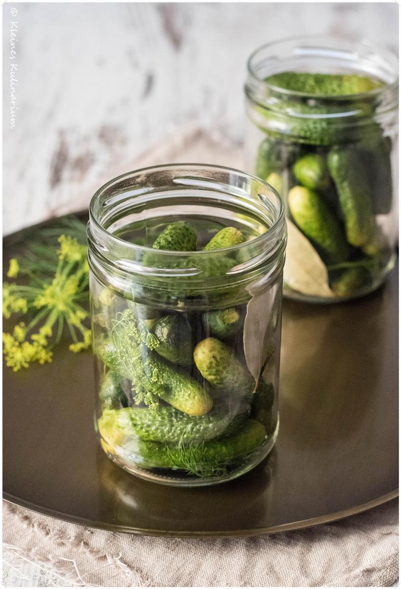 Rezeptbild: Essiggurken