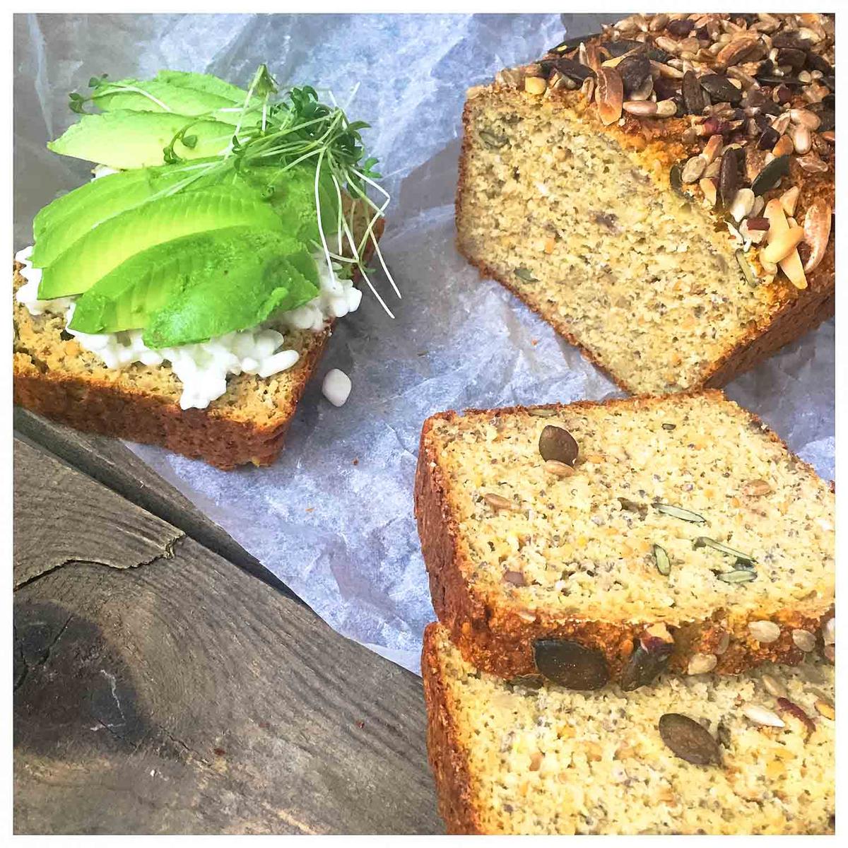 Rezeptbild: Unser Eiweissbrot