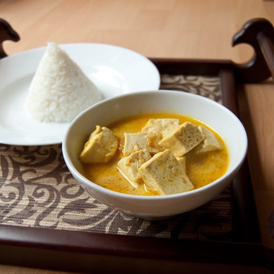 Rezeptbild: Tofu Kokosmilchsuppe