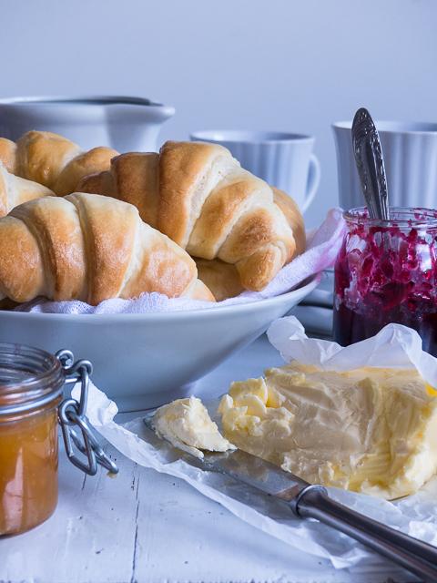 Rezeptbild: Butter-Joghurt Hörchnchen