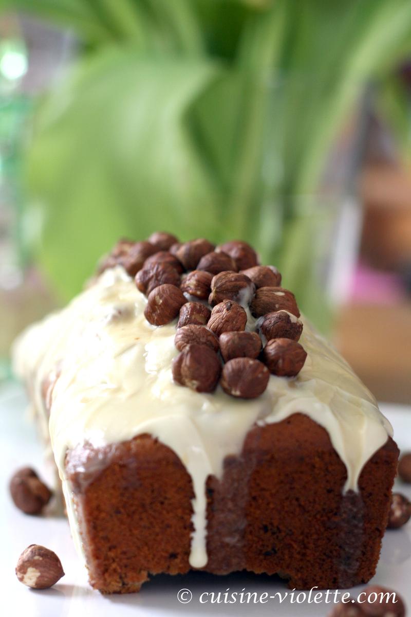 Rezeptbild: Nusskuchen mit Irish-Cream-Glasur