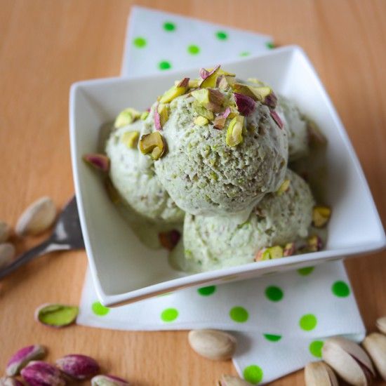 Rezeptbild: Pistazieneis