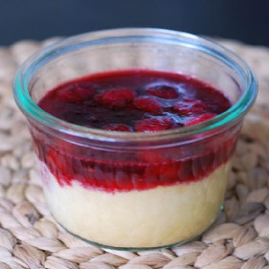 Rezeptbild: Cheesecake im Glas