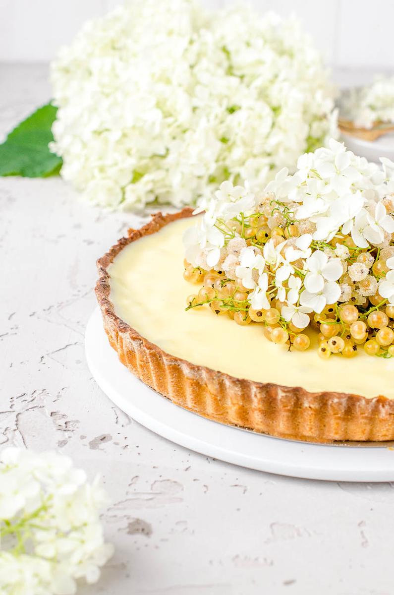 Rezeptbild: Johannisbeer Mascarpone Tarte