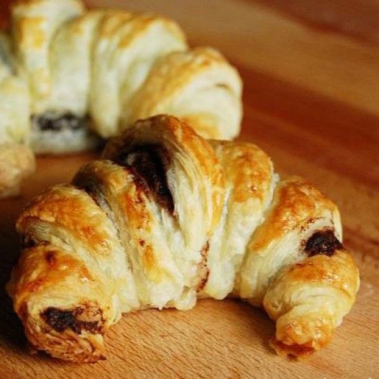 Rezeptbild: Schokocroissants