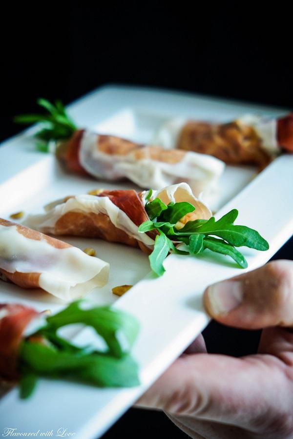 Rezeptbild: Prosciutto-Röllchen