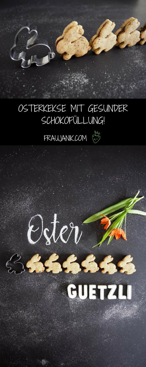 Rezeptbild: Gesunde Osterkekse / Guetzli