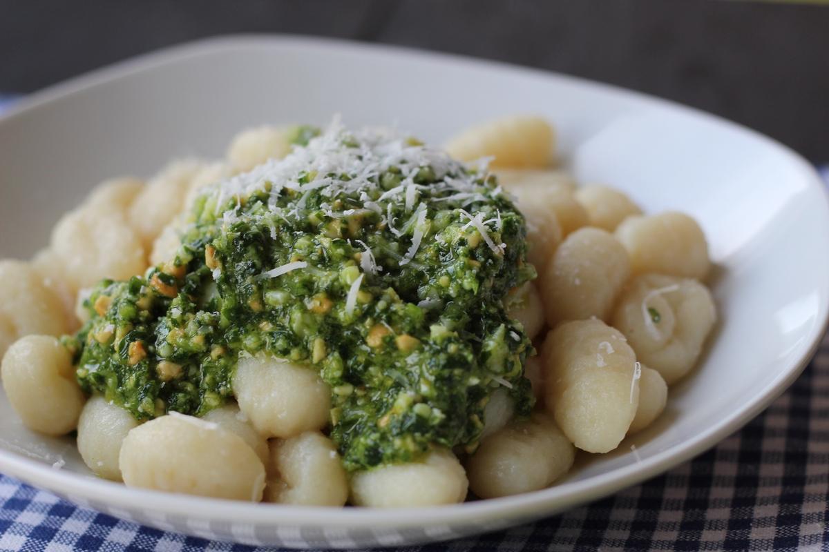 Rezeptbild: Bärlauch-Pesto: Es geht wieder los
