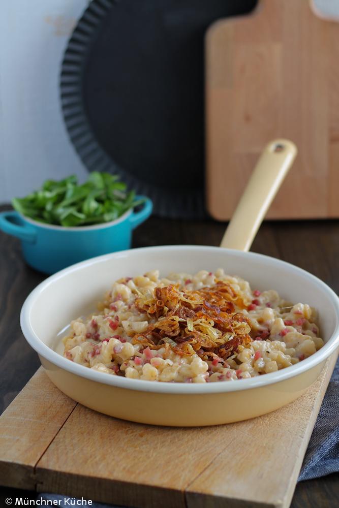 Rezeptbild: Kässpätzle mit Röstzwiebeln