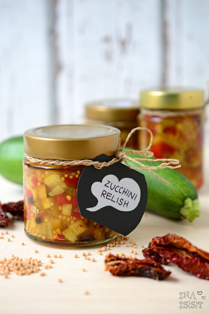 Rezeptbild: Selbstgemachtes Zucchini Relish