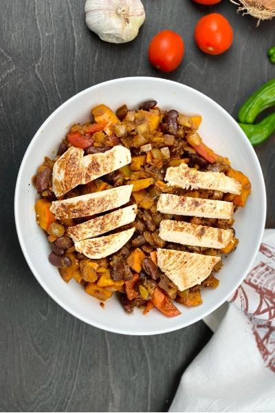 Rezeptbild: Gesundes Kürbis-Chili