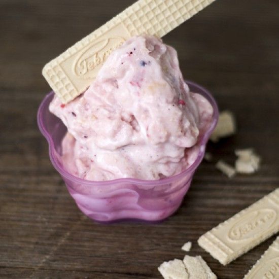 Rezeptbild: Fruchteis ohne Eismaschine