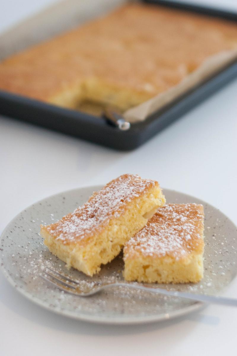 Rezeptbild: Rhabarberkuchen vom Blech