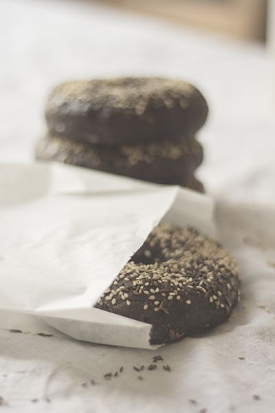 Rezeptbild: Pumpernickel-Bagels