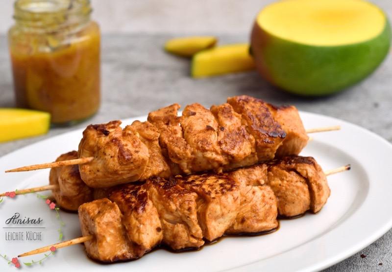 Rezeptbild: Würzige Puten Spieße