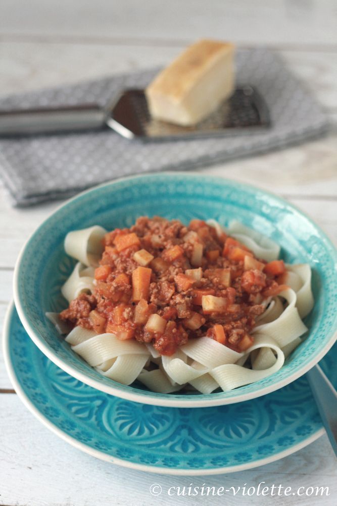 Rezeptbild: Pasta Bolognese