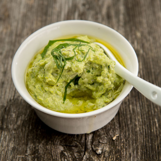 Rezeptbild: Hummus von dicken Bohnen...