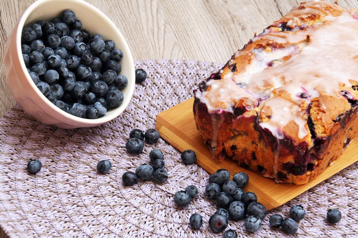 Rezeptbild: Lila Freuden: Saftig-leckerer Blaubeerkuchen