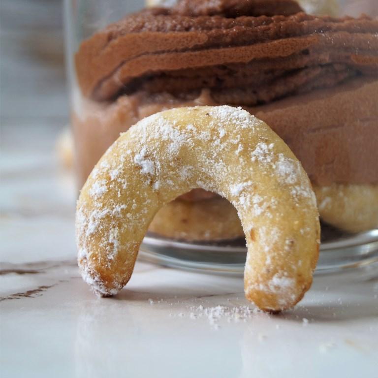 Rezeptbild: Walnusskipferl vegan