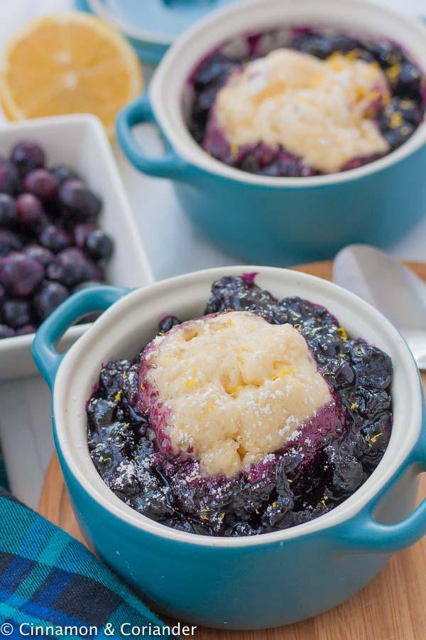 Rezeptbild: Kanadisches Heidelbeer Dessert
