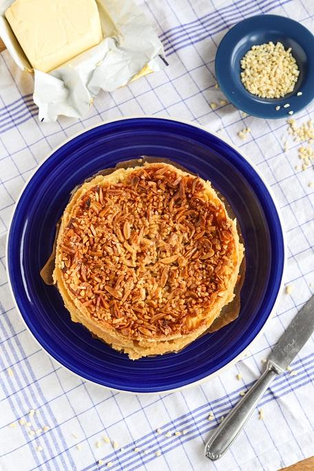 Rezeptbild: Bienenstich-Käsekuchen