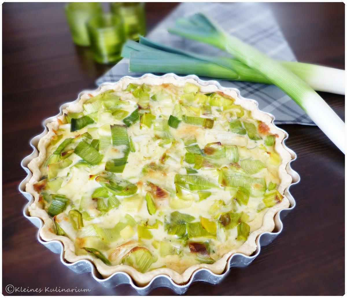 Rezeptbild: Lauch Quiche