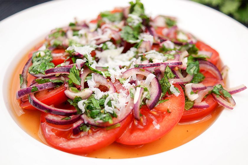 Rezeptbild: 3 Variationen Tomatensalat