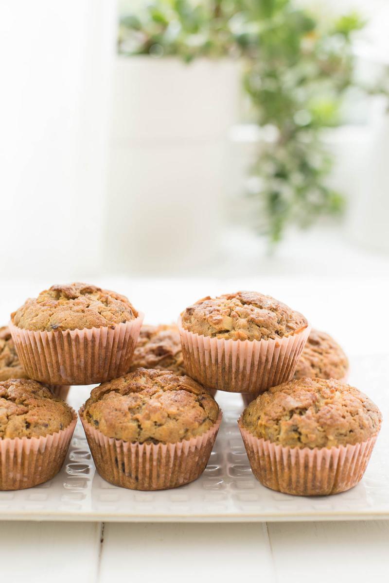 Rezeptbild: Karotten-Muffins mit Ingwer und Kokos
