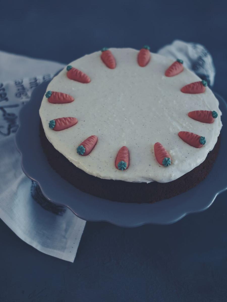 Rezeptbild: SAFTIGER CARROT CAKE WIE BEI STARBUCKS