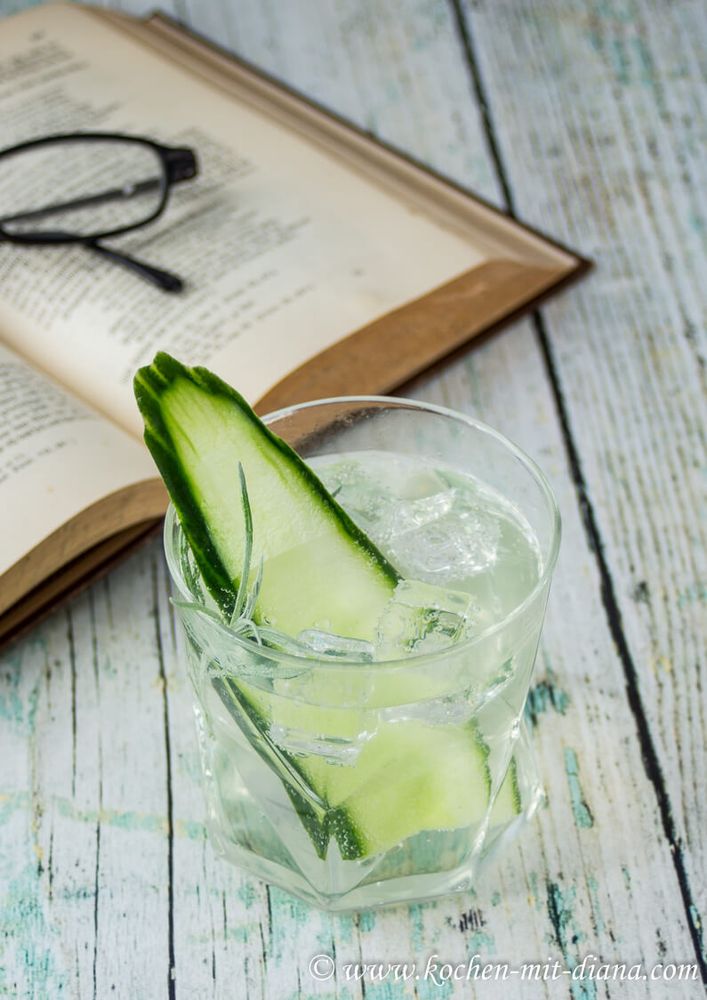 Rezeptbild: Gurken Gin Tonic
