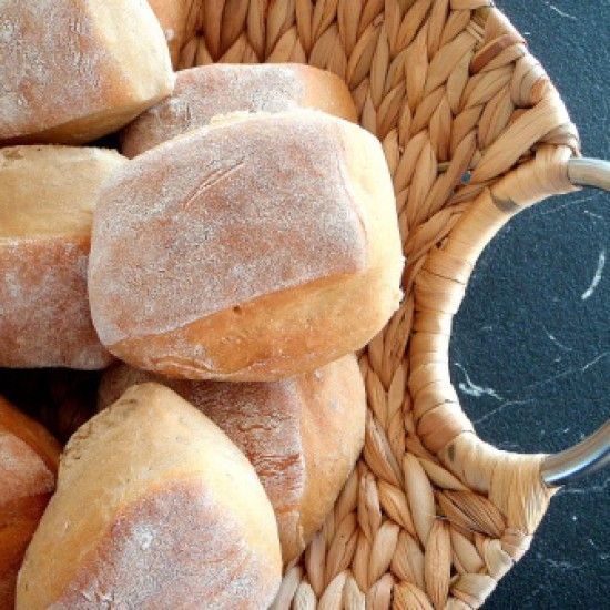 Rezeptbild: einfache Bigabrötchen