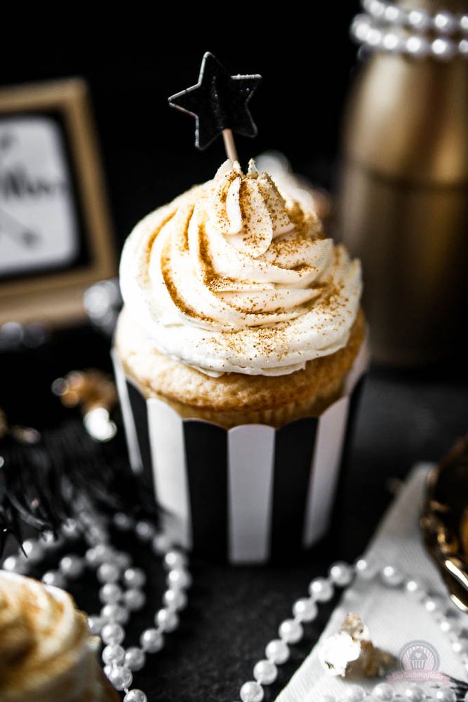 Rezeptbild: Champagner Cupcakes