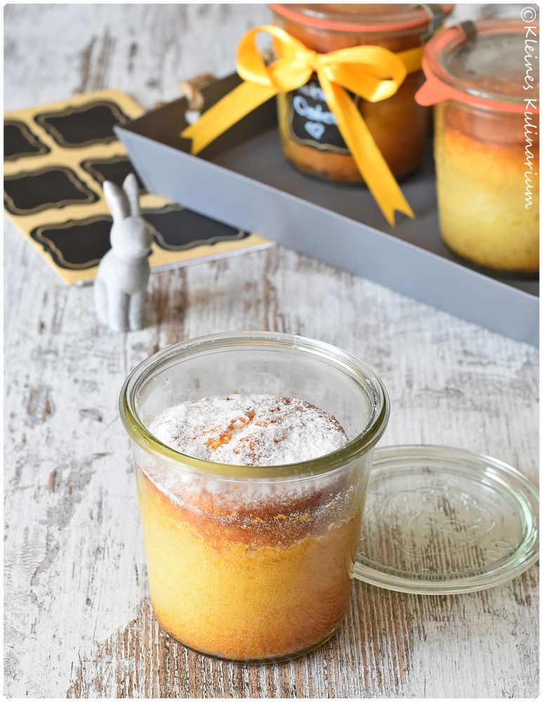 Rezeptbild: Eierlikörkuchen im Glas