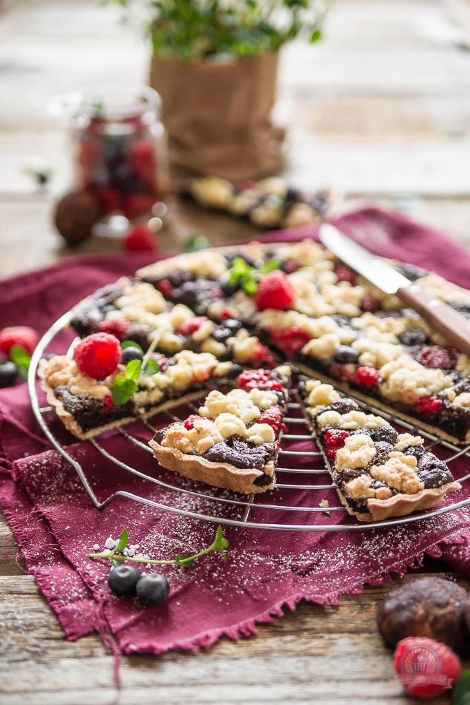 Rezeptbild: Brownie Cookie Tarte
