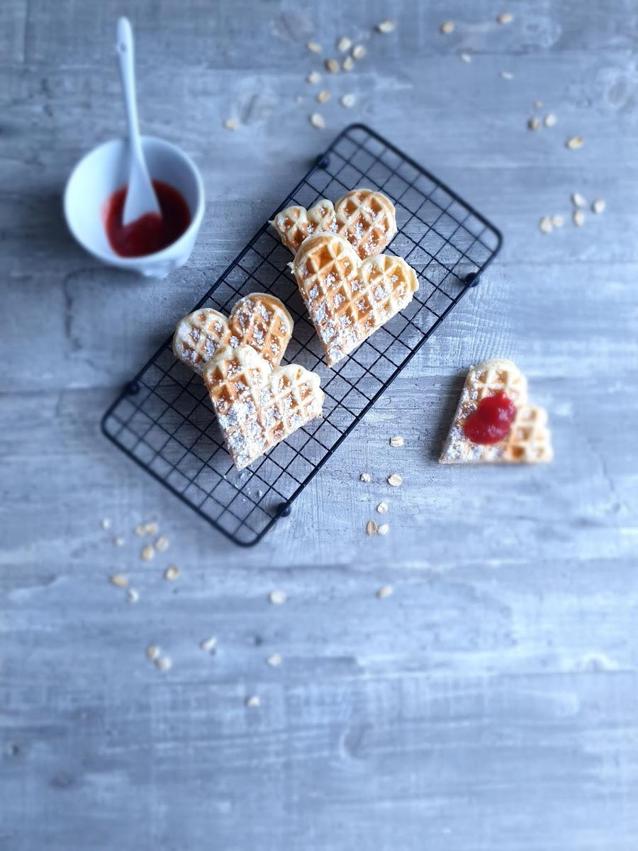 Rezeptbild: Klassische Pfarrfest Waffel