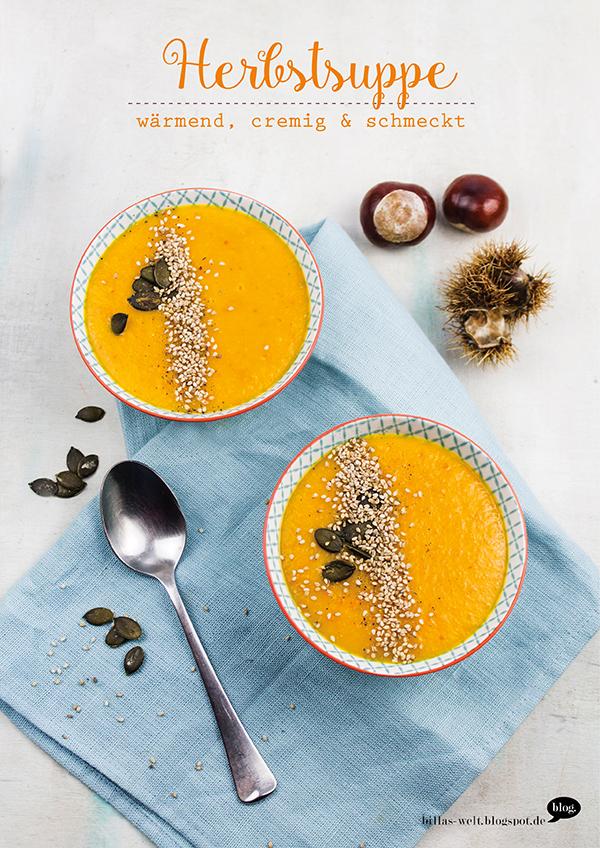 Rezeptbild: Herbstsuppe... oder aller guten Dinge sind drei!